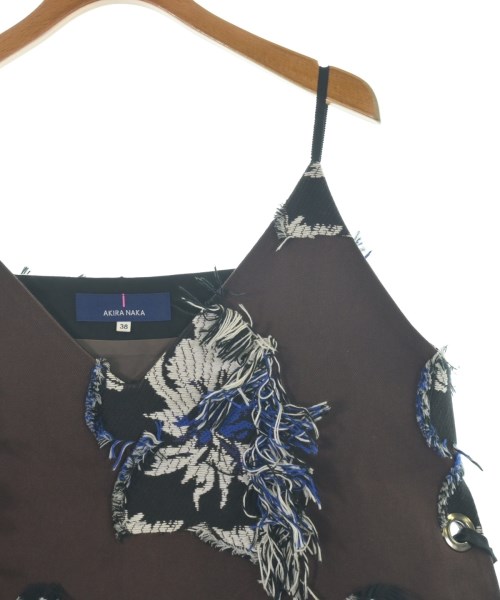 AKIRA NAKA（アキラナカ）カジュアルシャツ 茶 サイズ:38(M位) レディース/2200652767018