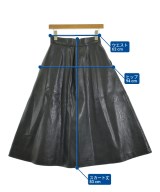 AKIRA NAKA（アキラナカ）ロング・マキシ丈スカート 黒 サイズ:2(M位) レディース/2200646637013