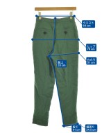 AKIRA NAKA（アキラナカ）スラックス 緑 サイズ:36(S位) レディース/2200646637051