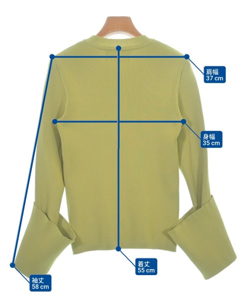 AKIRA NAKA（アキラナカ）ニット・セーター 緑 サイズ:1(S位) レディース/2200664896096