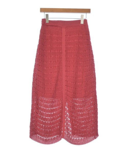 AKIRA NAKA（アキラナカ）ロング・マキシ丈スカート 赤 サイズ:2(M位) レディース/2200664896102