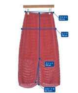 AKIRA NAKA（アキラナカ）ロング・マキシ丈スカート 赤 サイズ:2(M位) レディース/2200664896102