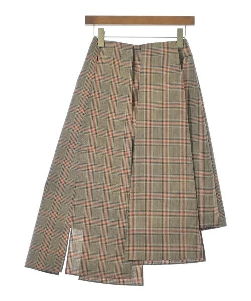 AKIRA NAKA（アキラナカ）ひざ丈スカート ベージュ サイズ:1(S位) レディース/2200670969029