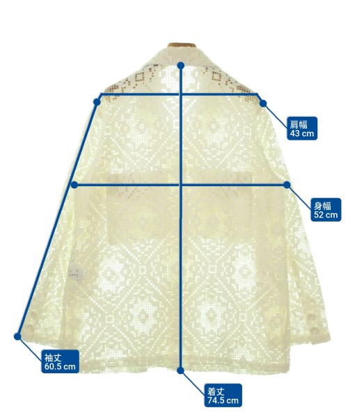 AKIRA NAKA（アキラナカ）ジャケット 白 サイズ:1(S位) レディース/2200672299018