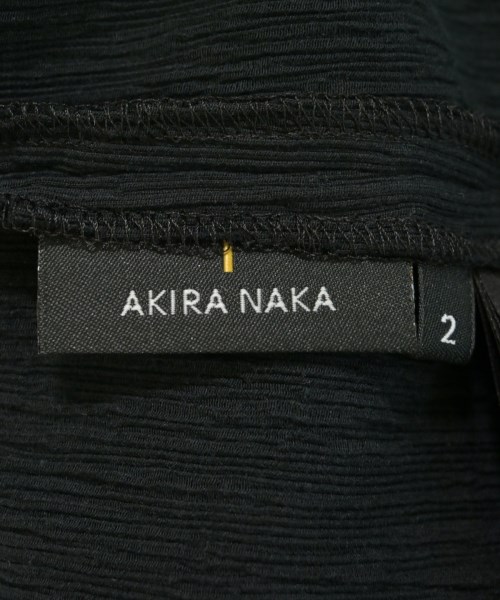 AKIRA NAKA（アキラナカ）ワンピース 黒 サイズ:2(M位) レディース/2200722980118