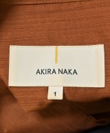 AKIRA NAKA（アキラナカ）シャツワンピース 茶 サイズ:1(S位) レディース/2200723195061
