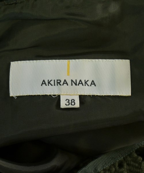AKIRA NAKA（アキラナカ）ワンピース カーキ サイズ:38(M位) レディース/2200728034020