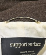 SUPPORT SURFACE（サポートサーフェス）ピーコート 茶 サイズ:0(XS位) レディース/2200614926019