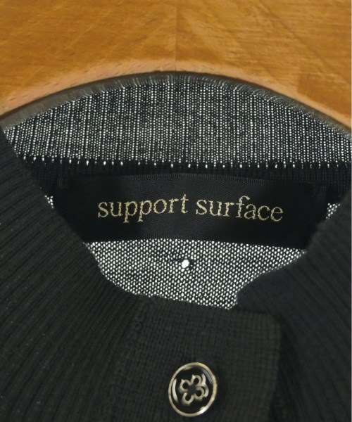 SUPPORT SURFACE（サポートサーフェス）カーディガン 黒 サイズ:1(S位) レディース/2200609892015
