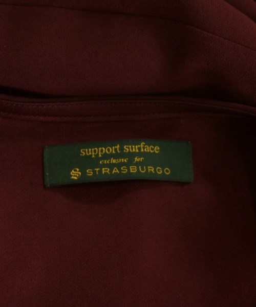 SUPPORT SURFACE（サポートサーフェス）ブラウス 赤 サイズ:F レディース/2200609524787