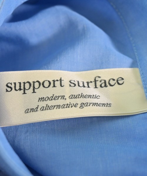 SUPPORT SURFACE（サポートサーフェス）シャツワンピース 青