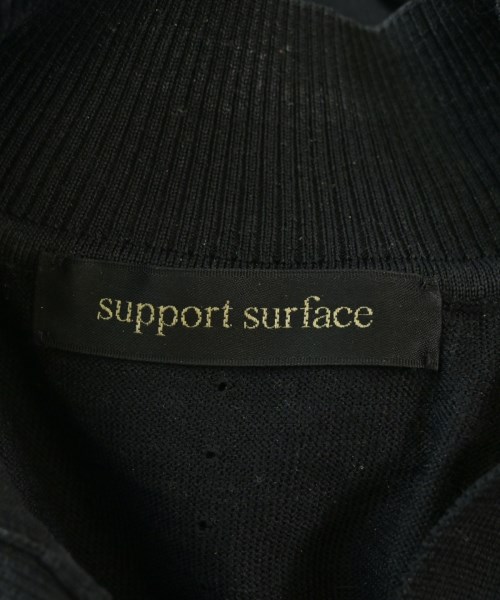 SUPPORT SURFACE（サポートサーフェス）カーディガン 黒 サイズ:1(S位) レディース/2200675811071