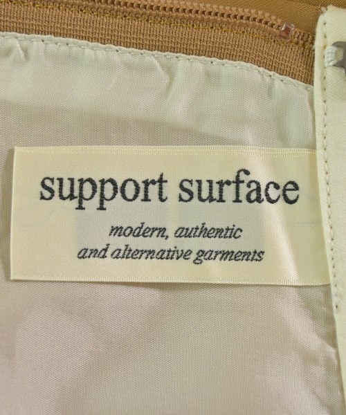 SUPPORT SURFACE（サポートサーフェス）ひざ丈スカート ベージュ サイズ:2(M位) レディース/2200701166038