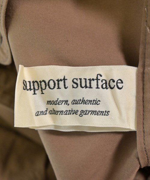 SUPPORT SURFACE（サポートサーフェス）シャツワンピース 茶 サイズ:0(XS位) レディース/2200710082091