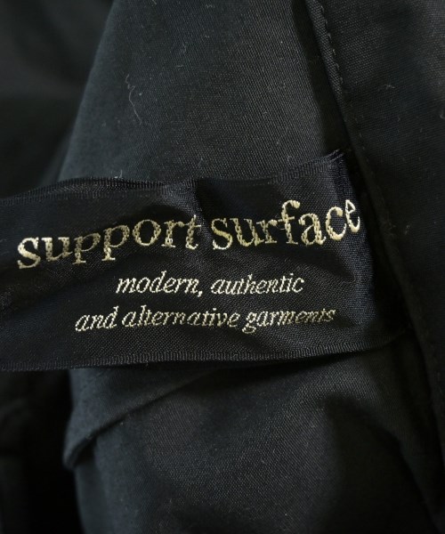 SUPPORT SURFACE（サポートサーフェス）シャツワンピース 黒 サイズ:0(XS位) レディース/2200710082107