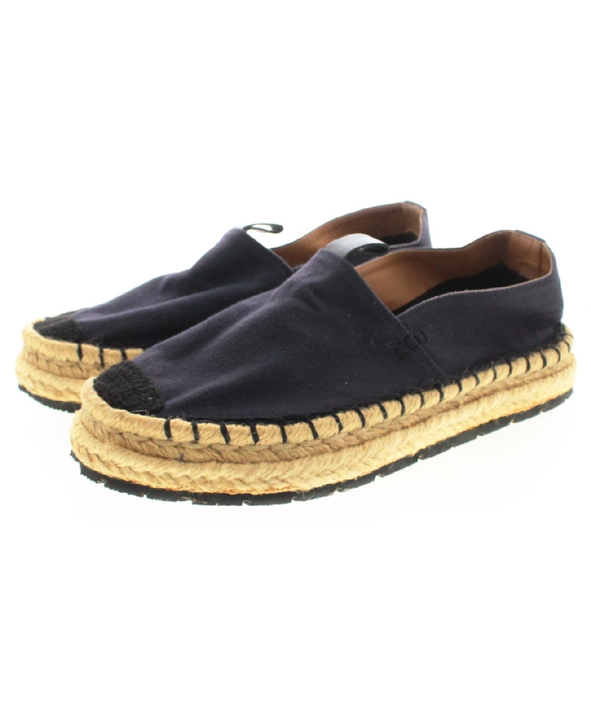 Acne Studios スニーカー EU41(26cm位) 白x緑 【古着】-