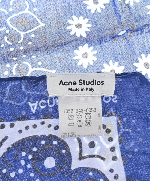 Acne Studios（アクネストゥディオズ）小物類（その他） 青 サイズ:- メンズ/2200634681158