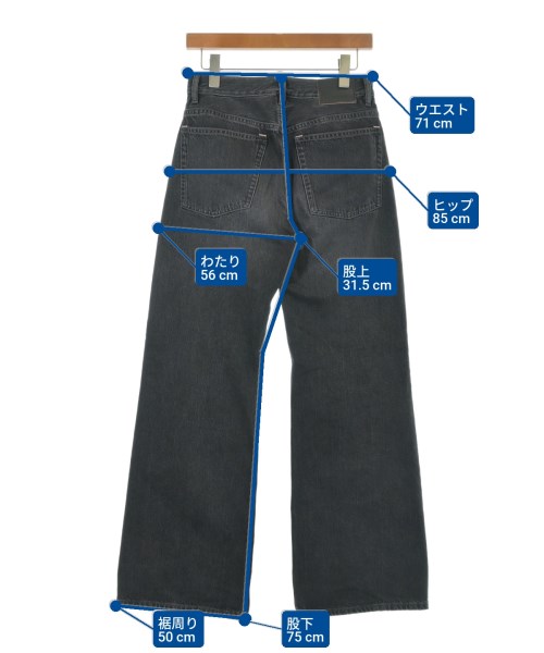 Acne Studios（アクネストゥディオズ）デニムパンツ 黒 サイズ:30(M位) メンズ/2200635210029