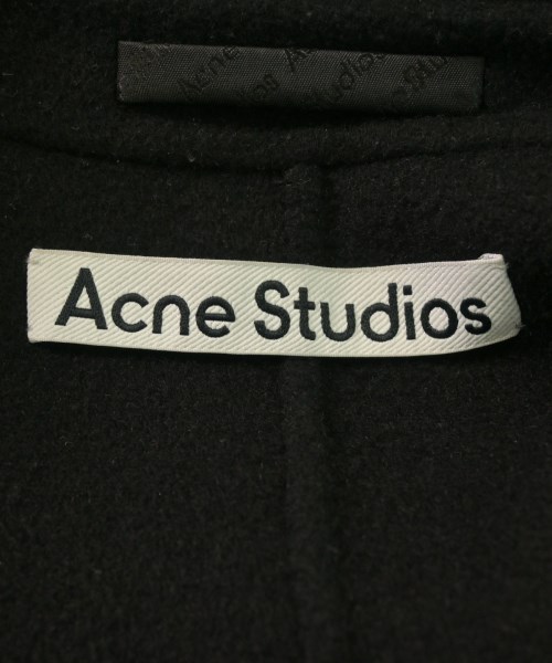 Acne Studios（アクネストゥディオズ）チェスターコート 黒 サイズ:44(S位) メンズ/2200635433015