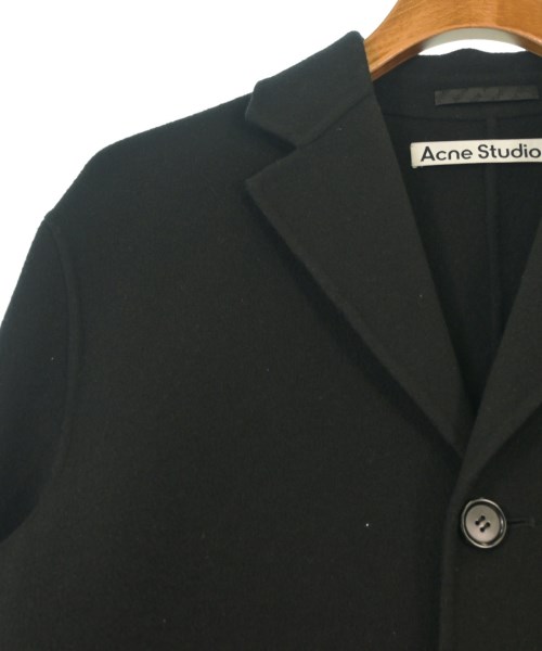 Acne Studios（アクネストゥディオズ）チェスターコート 黒 サイズ:44