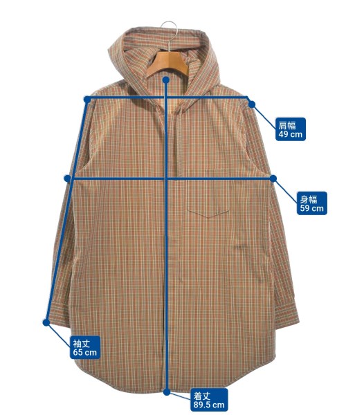 Acne Studios（アクネストゥディオズ）カジュアルシャツ オレンジ サイズ:46(M位) メンズ/2200635433022