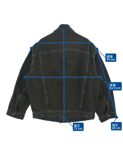 Acne Studios（アクネストゥディオズ）デニムジャケット 黒 サイズ:XS メンズ/2200636339019