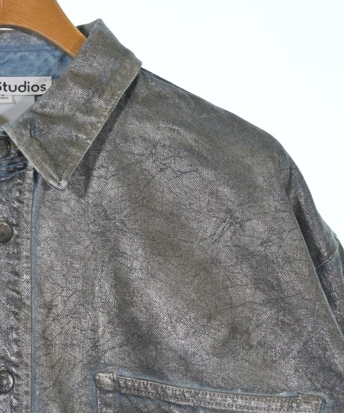 Acne Studios（アクネストゥディオズ）カジュアルシャツ シルバー サイズ:42(XXL位) メンズ/2200567529107