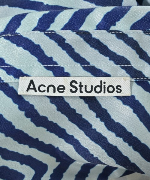 Acne Studios（アクネストゥディオズ）カジュアルシャツ 青 サイズ:44(XXL位) メンズ/2200637942041