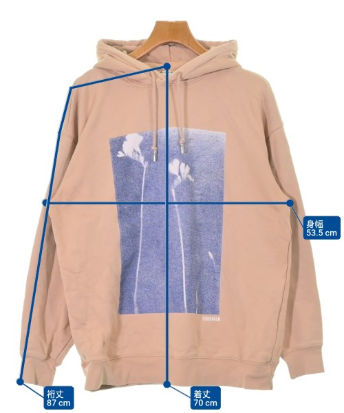 Acne Studios（アクネストゥディオズ）パーカー ピンク サイズ:S メンズ/2200638522044