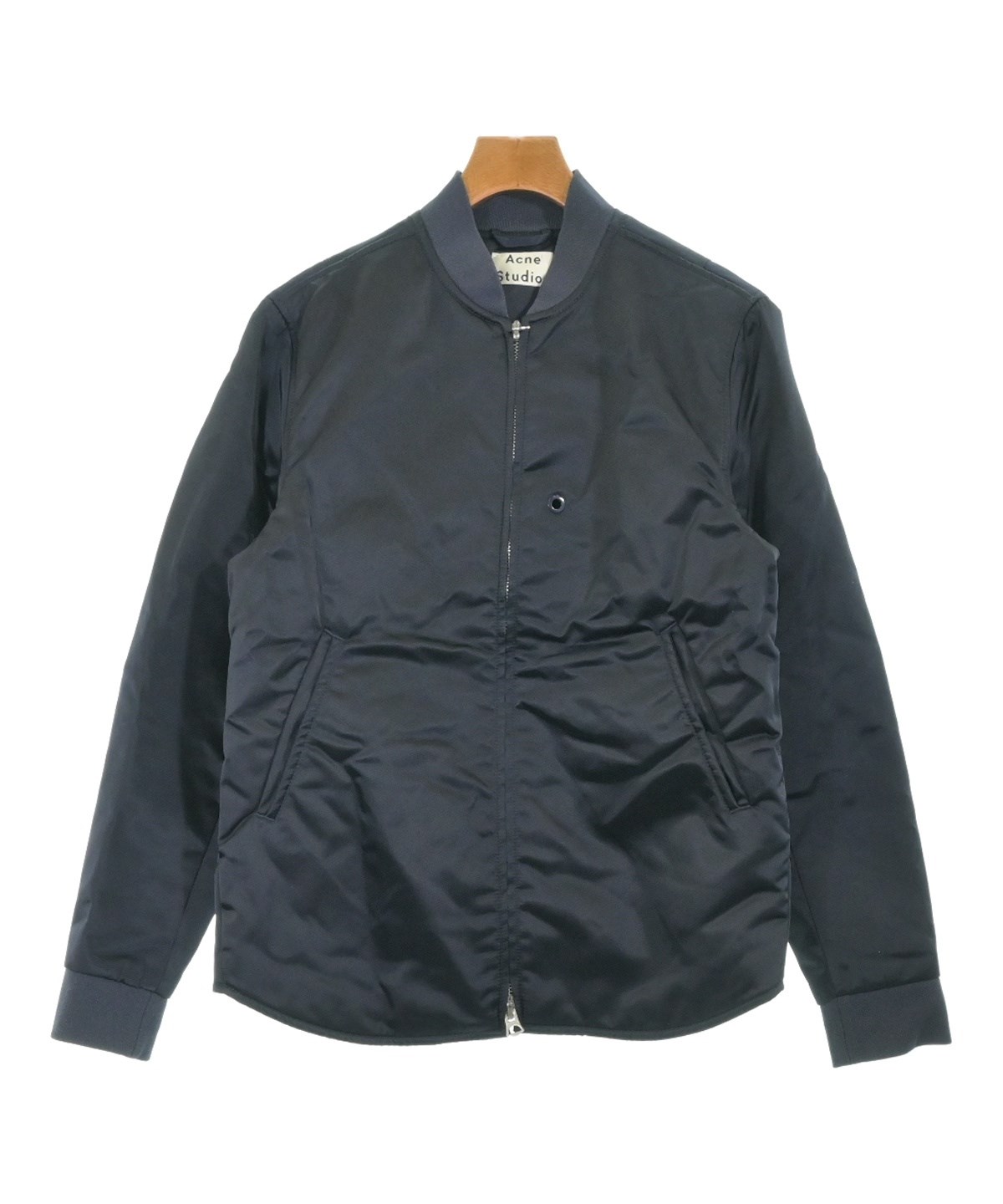 【美品】Acne studios ブルゾン Acne Studios（アクネストゥディオズ）ミリタリーブルゾン 紺 サイズ