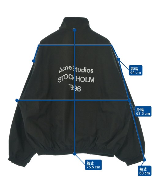 Acne Studios（アクネストゥディオズ）ブルゾン 黒 サイズ:50(XL位) メンズ/2200635635112