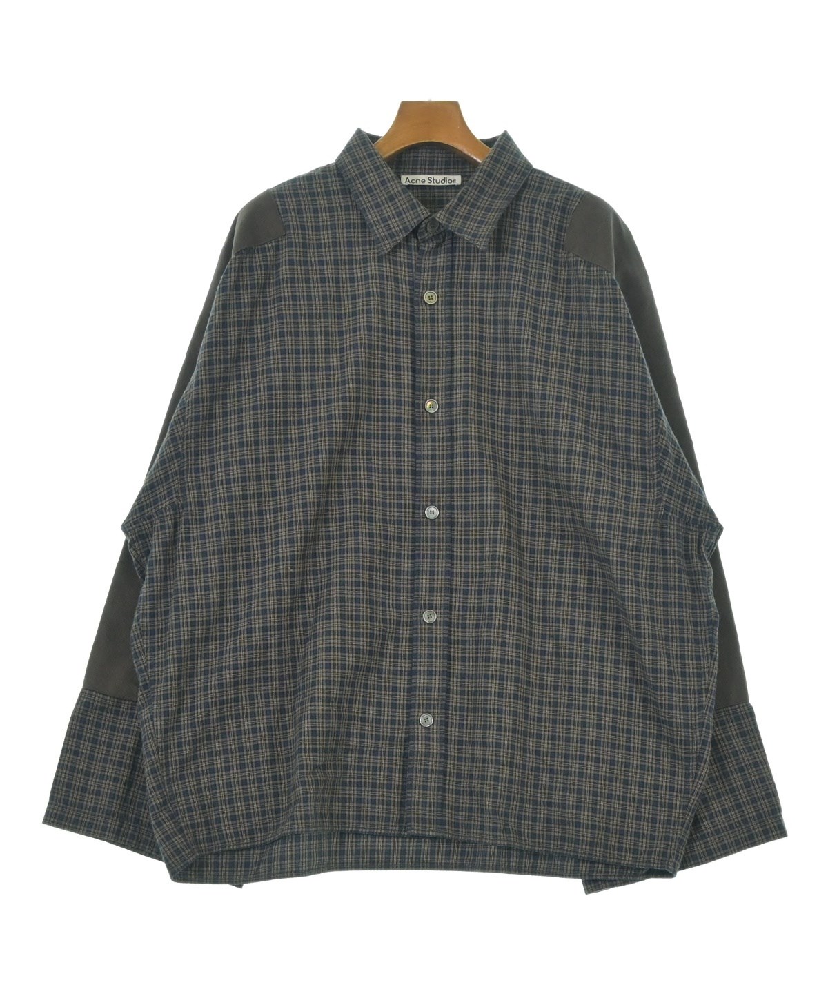 Acne Studios（アクネストゥディオズ）カジュアルシャツ 紺 サイズ:50