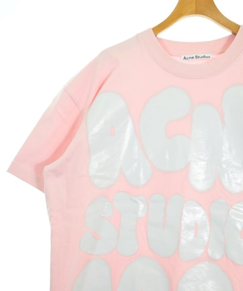 Acne Studios（アクネストゥディオズ）Tシャツ・カットソー ピンク サイズ:M メンズ/2200635635150