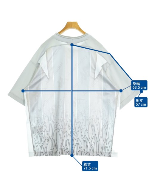 Acne Studios（アクネストゥディオズ）Tシャツ・カットソー グレー サイズ:L メンズ/2200635635174