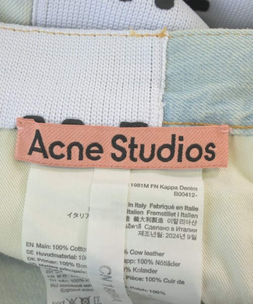 Acne Studios（アクネストゥディオズ）デニムパンツ 青 サイズ:48(L位) メンズ/2200635635181