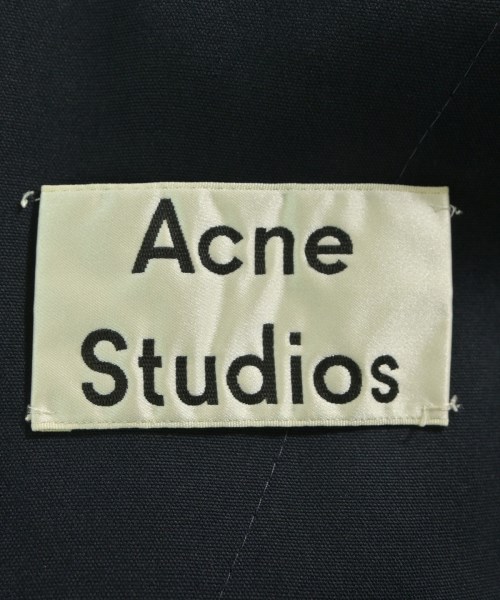 Acne Studios（アクネストゥディオズ）ステンカラーコート 紺 サイズ:44(S位) メンズ/2200639293028