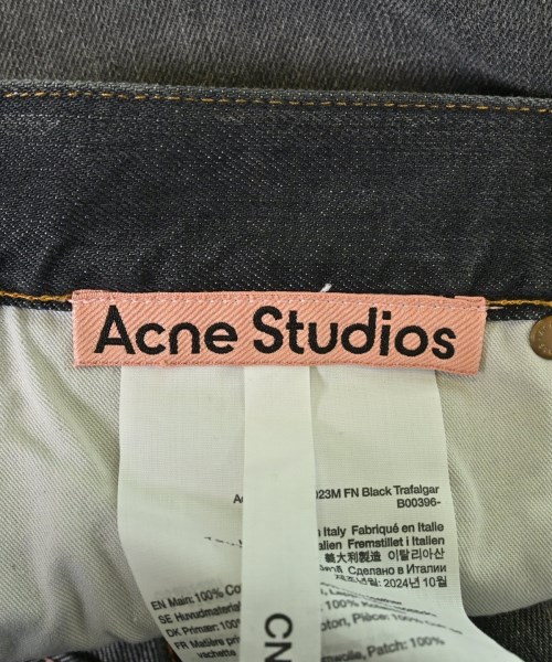 Acne Studios（アクネストゥディオズ）デニムパンツ 黒 サイズ:48(L位) メンズ/2200639414027