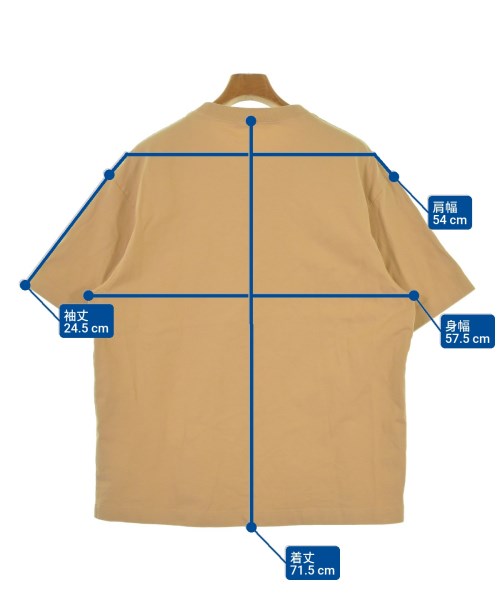 Acne Studios（アクネストゥディオズ）Tシャツ・カットソー ベージュ サイズ:M メンズ/2200639698045