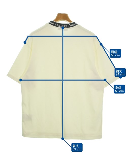 Acne Studios（アクネストゥディオズ）Tシャツ・カットソー 白 サイズ:S メンズ/2200625628049