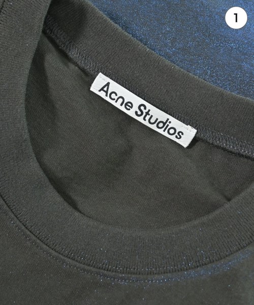 Acne Studios（アクネストゥディオズ）Tシャツ・カットソー グレー サイズ:L メンズ/2200640777043