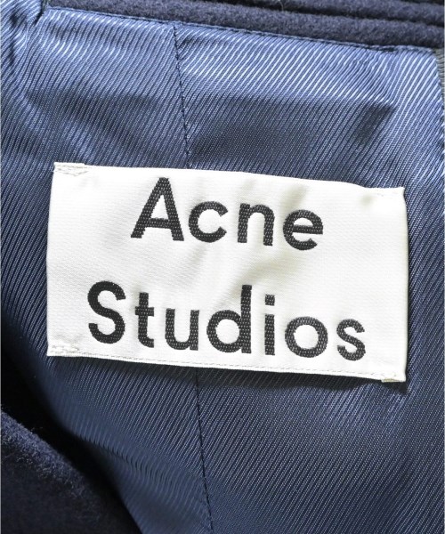 Acne Studios（アクネストゥディオズ）チェスターコート 紺 サイズ:44(S位) メンズ/2200628005014