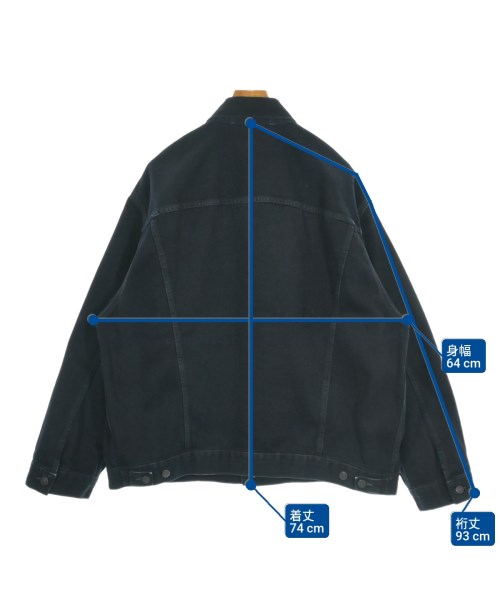 Acne Studios（アクネストゥディオズ）デニムジャケット 紺 サイズ:XL メンズ/2200641198090