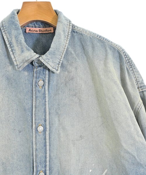 Acne Studios（アクネストゥディオズ）カジュアルシャツ 青 サイズ:S メンズ/2200641781025