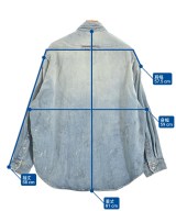 Acne Studios（アクネストゥディオズ）カジュアルシャツ 青 サイズ:S メンズ/2200641781025