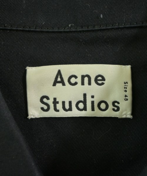 Acne Studios（アクネストゥディオズ）カジュアルシャツ 黒 サイズ:48(L位) メンズ/2200610964053