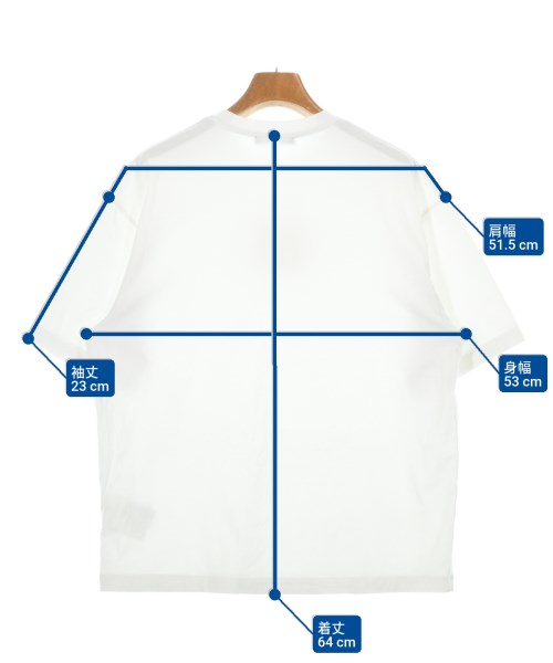 Acne Studios（アクネストゥディオズ）Tシャツ・カットソー 白 サイズ:XS メンズ/2200629837331