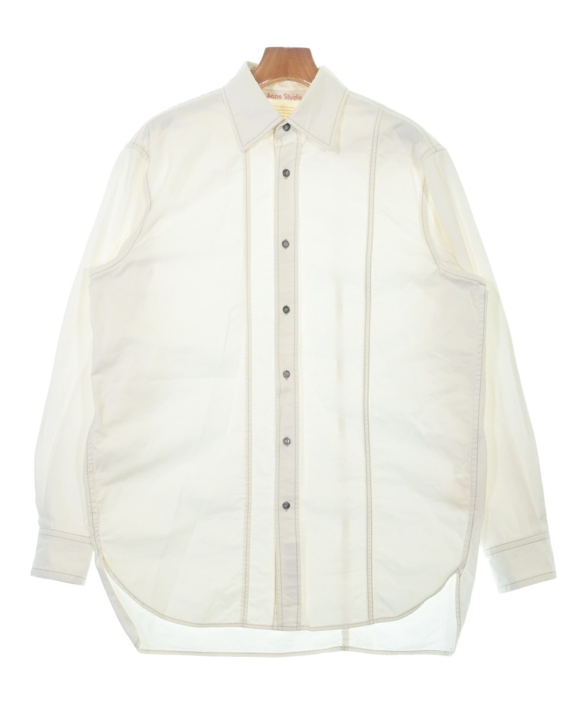 Acne Studios（アクネストゥディオズ）カジュアルシャツ 白 サイズ:XS