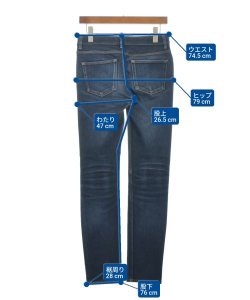 Acne Studios（アクネストゥディオズ）デニムパンツ 紺 サイズ:28(S位) メンズ/2200538124010