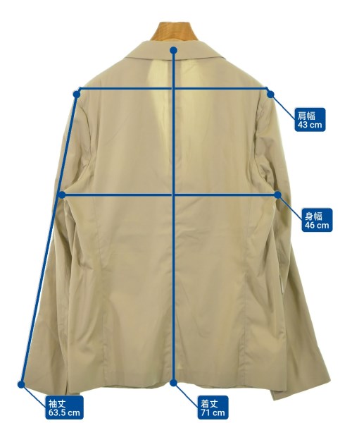 Acne Studios（アクネストゥディオズ）カジュアルジャケット ベージュ サイズ:46(M位) メンズ/2200532842118