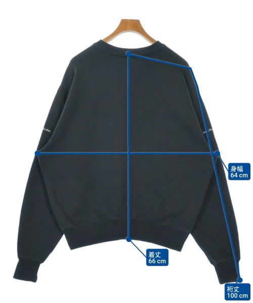 Acne Studios（アクネストゥディオズ）スウェット 黒 サイズ:XS メンズ/2200622183107
